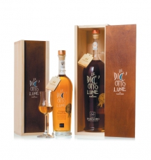 Marzadro Grappa Le Diciotto Lune 41% V. 1,5l Magnum in der Holzkiste